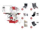 Fraiseuse universelle type Huron X 1000 mm Y 380 mm Z 400 mm ISO40 avec accessoires essentiels MW-Tech PACK FU1000S