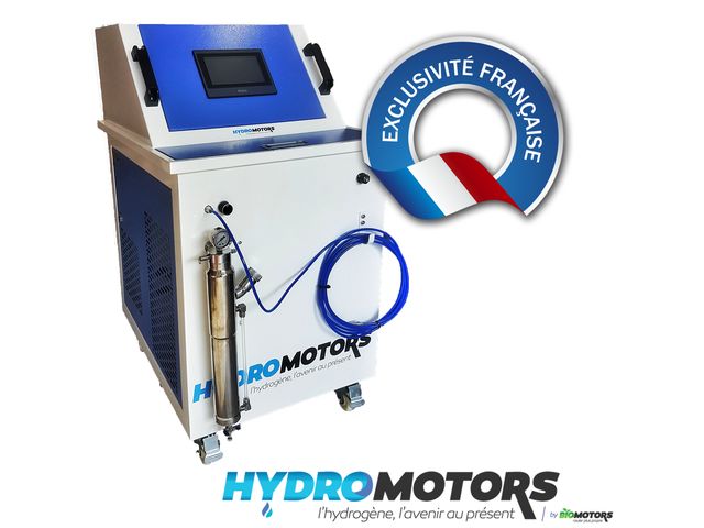 Station de décalaminage moteur par hydrogène hybride Hydromotors