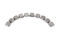 Plaquettes droites pour tête de fraisage KE150 - 10 pièces Metallkraft 3992160