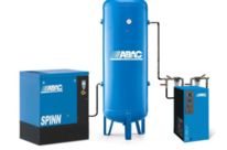 ENSEMBLE COMPLET COMPRESSEUR ROTATIF A VIS SUR CHASSIS RESERVOIR 500L ET TRAITEMENT D&amp;#039;AIR