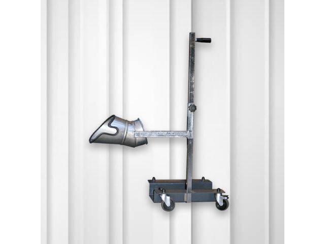 ENTONNOIR EN INOX POUR DIAM150 MONTE SUR CHARIOT