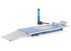 Pont moto hydropneumatique 500 kg table 2200x700mm OMCN O196/PI
