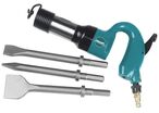 Burineur robuste pneumatique avec 3 burins de 12,7 mm Aircraft MHA PRO