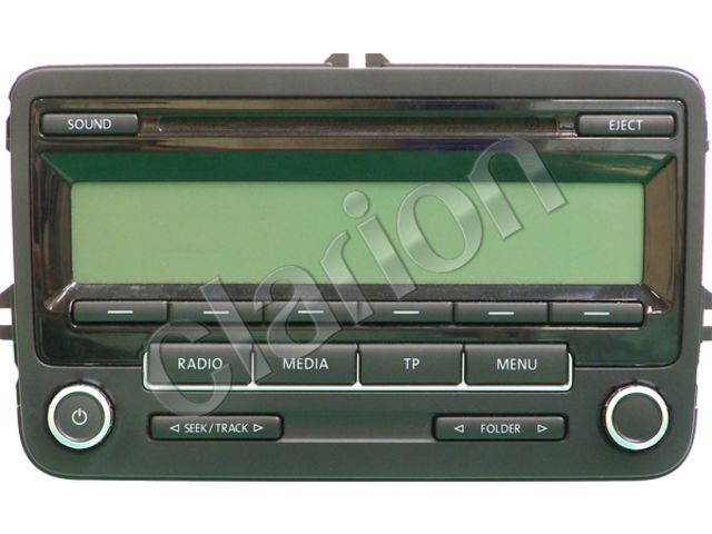 Réparation des radios CD VOLKSWAGEN SCIROCCO, PASSAT, TOURAN, GOLF, EOS, POLO, CADDY et TRANSPORTER