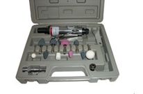 Coffret meuleuse pneumatique avec 10 meules