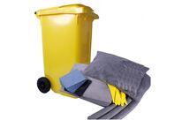 Kit anti pollution pour tous liquides dans un conteneur mobile MW Tools IKM360