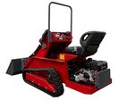 Mini chargeuse compacte sur chenilles 879 kg - Moteur essence 15 CV - Transmission hydrostatique - Capacité de levage 300 kg - Avec siège MW Tools MLDZ360R