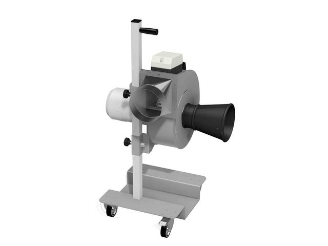 Aspirateur mobile pour gaz d'échappement VL &amp; fourgon avec moteur de 1 CV | GROLLY-V WORKY