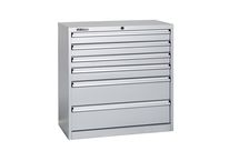 Caisson charges lourdes 6 tiroirs - L x P x H : 900 x 450 x 900 mm | Uniworks