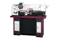 Tour à métaux d&amp;#039;établi hauteur des pointes 158 mm entre-pointes 800 mm alésage 36 mm 1,5 kW 230V vitesses variables Optiturn TU3008VB