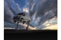 Pont élévateur à 2 colonnes mobiles pour camionnettes : FHB3500-DC01 