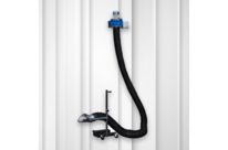 KIT D&#039;ASPIRATION FOURNI AVEC VENTILATEUR AL-100 HOTTE ACIER TUYAU EN DIAM 150 MM