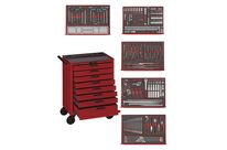 Servante rouge foam mini master set 8 tiroirs Teng Tools TCEMM385N8