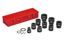 Jeu de douilles à chocs 1 27-50mm 13 pièces Teng Tools 9113