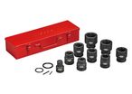 Jeu de douilles à chocs 1 27-50mm 13 pièces Teng Tools 9113