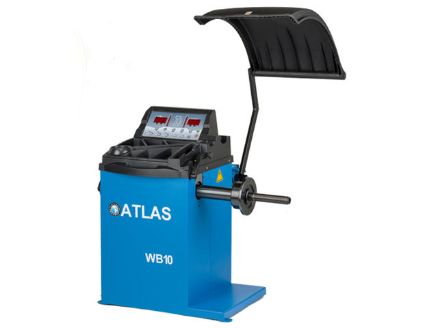Equilibreuse de roues motorisée avec entrée de données manuelle | ATLAS WB10 