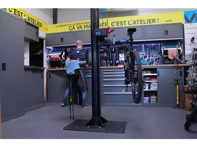 Agencement d'atelier et de garage pour outils et petites pièces - TRM GARAGE PRO