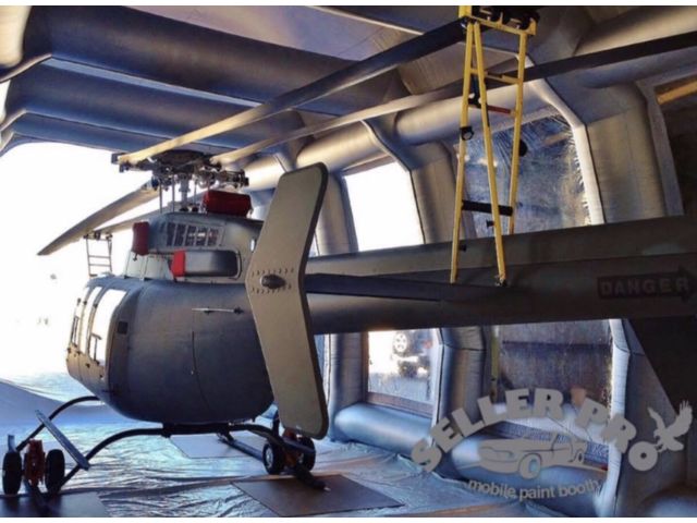 Cabine de peinture gonflable industrielle | SELLERPRO 