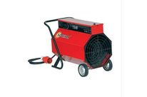 CHAUFFAGE AIR PULSE MOBILE SUR ROUES ELECTRIQUE - ALIMENTATION 380 VPUISSANCE REGLABLE 5 - 10