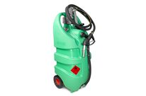 Caddy ravitailleur essence mobile 110L en PE avec pompe + pistolet MW Tools TB110M