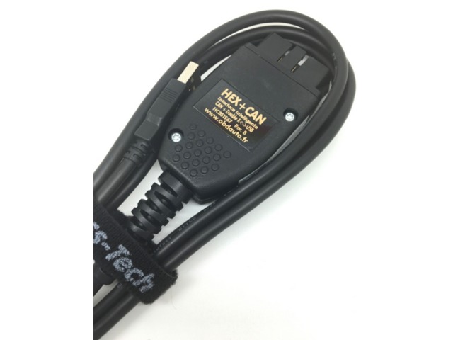 Outil de diagnostic de véhicules : HEX-USB+CAN 