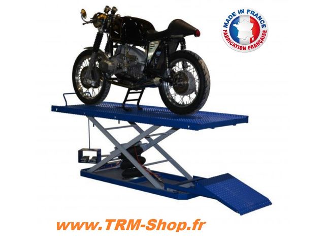 Table élévatrice 2 roues - PONT MOTO 350 kg
