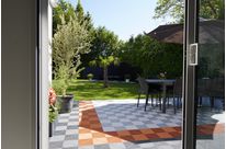 Dalle de sol pour jardin | POLYDAL Damier Pro48