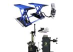Démonte pneu 22″ + Équilibreuse manuelle 24″ + Pont ciseaux | Pack Garage EASY