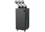 Climatiseur pro mobile 5,5 kW 19000 BTU 900m³/h - Spotcooler professionnel pour climatisation localisée - avec thermostat intégré - 3 sorties MW Tools APP5500
