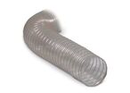 Tuyau d'aspiration spiralé PVC transparent - ø80 mm - Longueur 10 m Holzkraft PVC80MM10M