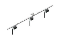 Ligne de rail avec 3 enrouleurs coulissants sans entonnoirs | READY-KIT3R 