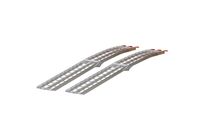 Jeu de rampes ouvertes aluminium pliables 680kg 2230x280mm largeur utile 275mm MW Tools SOP2200