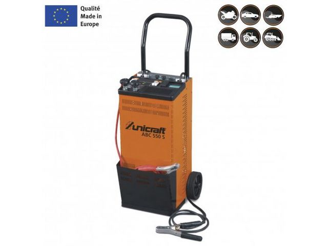 Chargeur/démarreur automatique professionnel | Unicraft ABC 550 S