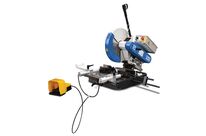 Tronçonneuse pour aluminium avec étau pneumatique 2,2 kW 400 V lame circulaire ø400 mm 3000 tr/min Metallkraft LMS400P