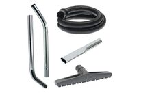 Kit flexible et suceurs Ø 38 mm / 4,5 m pour aspirateur à sec dryCAT 150 Cleancraft 7013718