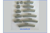 Masse d&#039;équilibrage plastifiée (Jantes Aluminium)