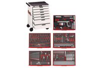 Servante d&amp;#039;outils blanc 7 tiroirs 240 pcs Teng Tools TCEMM240NW