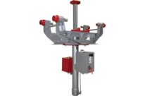 CRIC DE BORD DE FOSSE POIDS LOURDS AVEC BERCEAU DOUBLE EXPANSION 13T POMPE HYDROPNEUMATIQUE