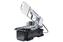 Scie à ruban semi-automatique pour métaux -60/+60° capacité 460 mm 4 kW 400V variateur de fréquence 20-100 m/min Metallkraft BMBS460X600 HA-DG