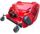 Broyeur à fléaux 115 cm avec bac de ramassage 550 L - Vidage hydraulique - Pour tracteur 20 à 40 CV - Cardan inclus - Attelage 3 points Stattos KPB115