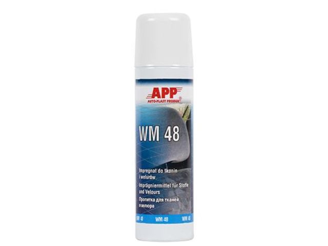 Produit de nettoyage pour les tissus et les velours : APP WM48
