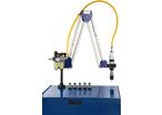 Bras de taraudage pneumatique de M10 à M20 200 rpm 6 bar portée effective 1600 mm avec 6 douilles de taraudage dia. 31 Vertex VAT-1620