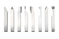 Jeu de 8 outils de tour HSS 10 x 10 mm MW Tools DBS0810