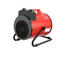 Chauffage électrique soufflant 5 kW - 3x400 V - Thermostat et inclinaison réglable - Portable - IP24 MW Tools WEL05ST