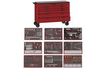 Servante rouge foam mega master set 6 tiroirs Teng Tools TCEMM699LN
