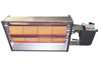 CHAUFFAGE RAYONNANT INFRAROUGE AVEC BRULEUR GAZ PROPANE A 2 ALLURES -PUISSANCE REGLABLE 13 OU