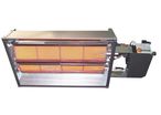 CHAUFFAGE RAYONNANT INFRAROUGE AVEC BRULEUR GAZ PROPANE A 2 ALLURES -PUISSANCE REGLABLE 13 OU