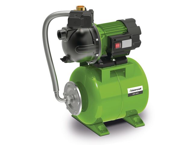 Pompe surpresseur pour usage domestique avec corps de pompe en fonte - capacité 4.560 l/h - 1 kW 230 V Cleancraft DWS 1005C
