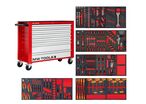 Servante d'atelier complète EV STARTER 265 outils MW Tools MWE299G3