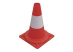 Cône de signalisation PE, 1 bande, par 10 pièces MW Tools VK200315